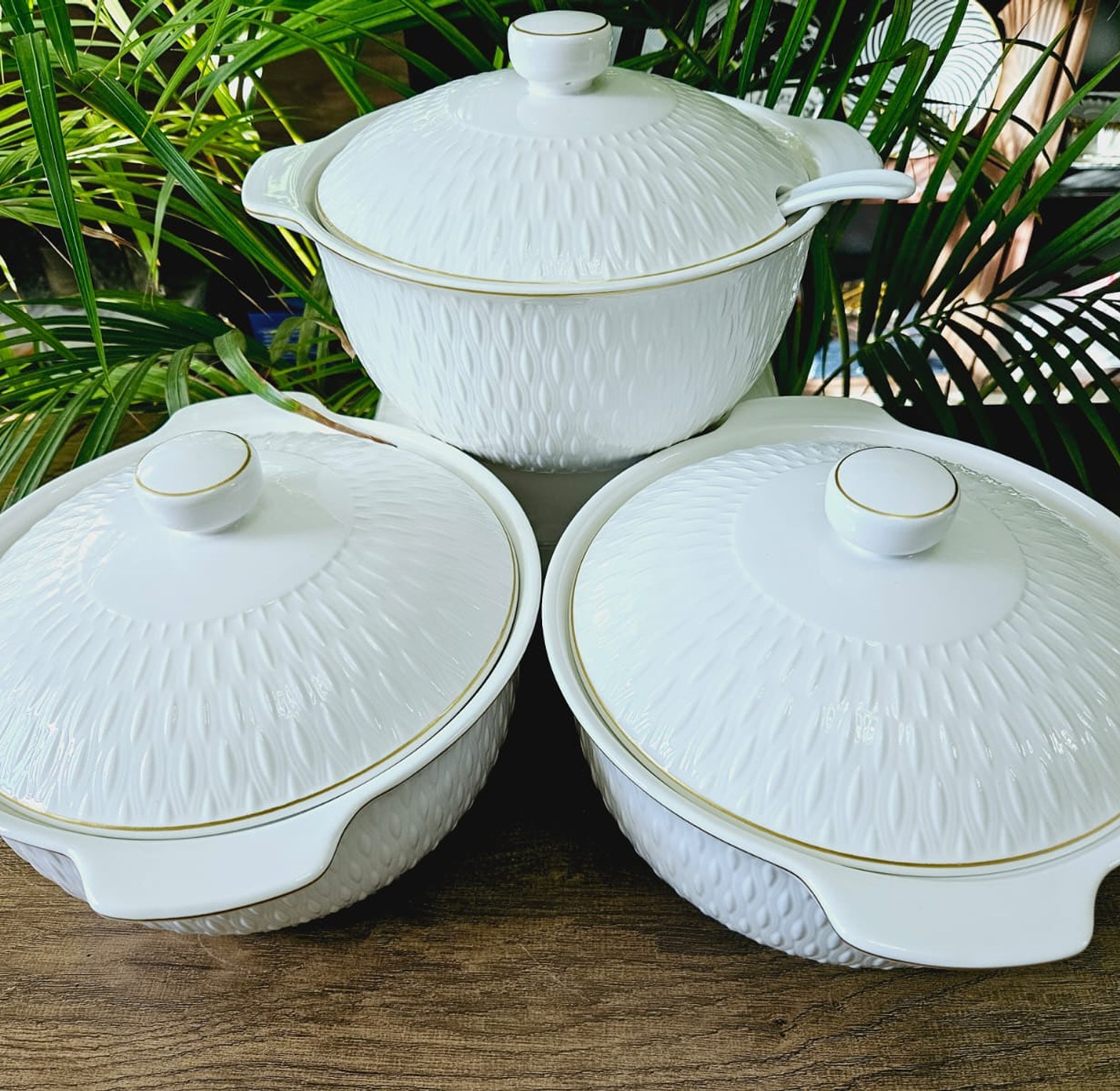 3pcs serving  dishes image