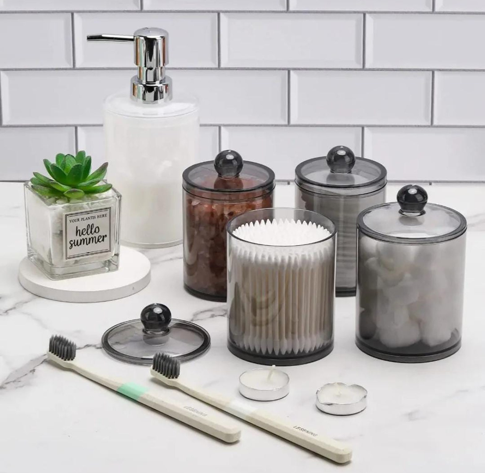 Plastic Black Storage Dispenser image