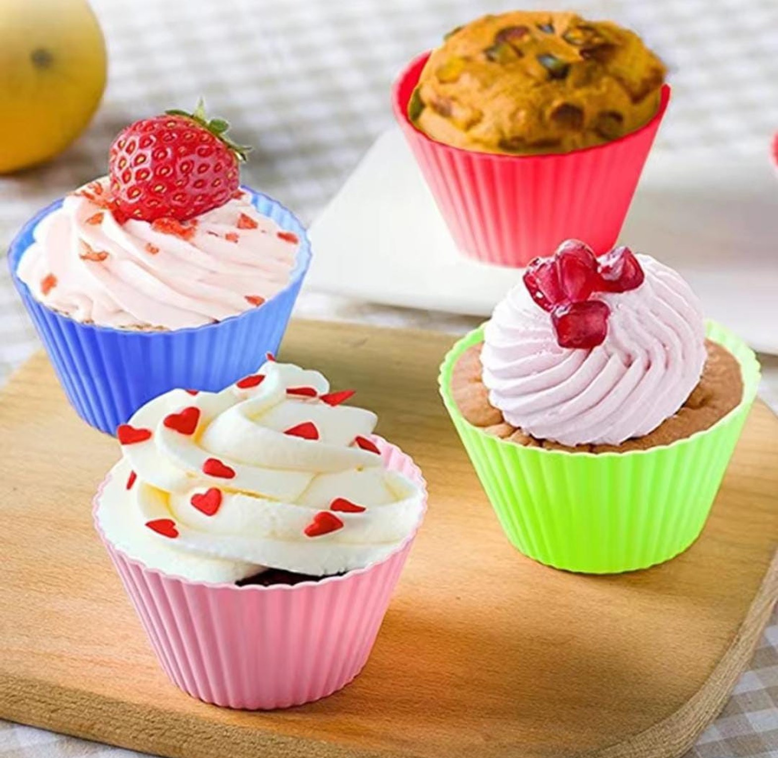 12 Piece Cupcake Mold or Mould image