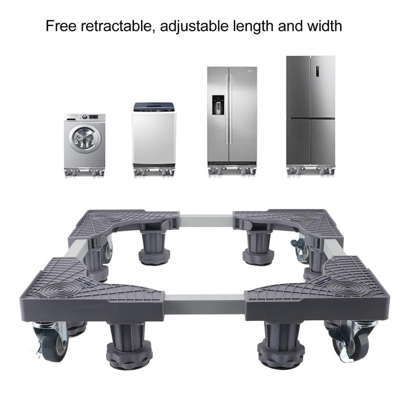 Moveable Fridge or Washing Machine Stand image