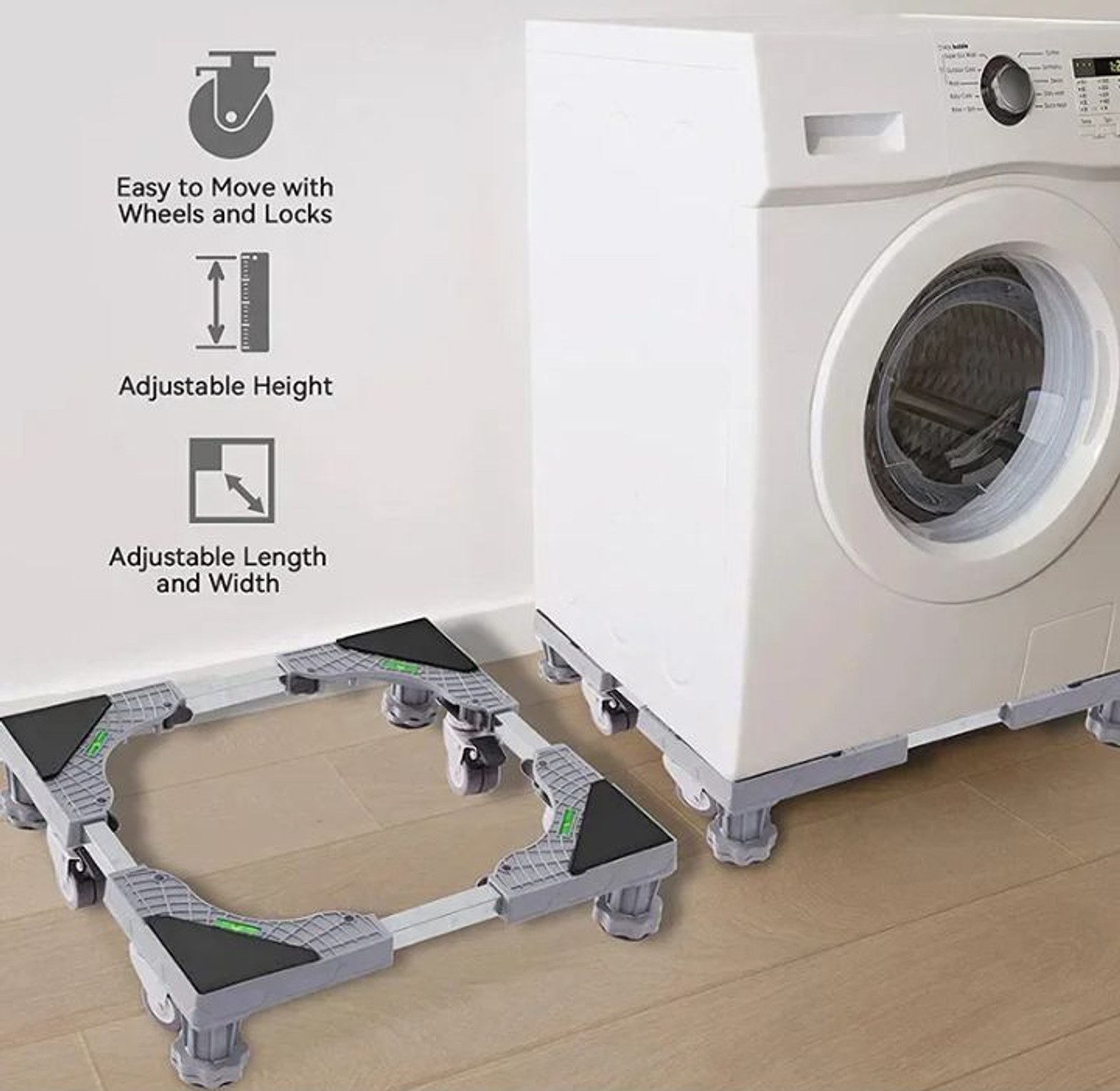 HEAVY DUTY WASHING MACHINE/FRIDGE/COOKER STAND image
