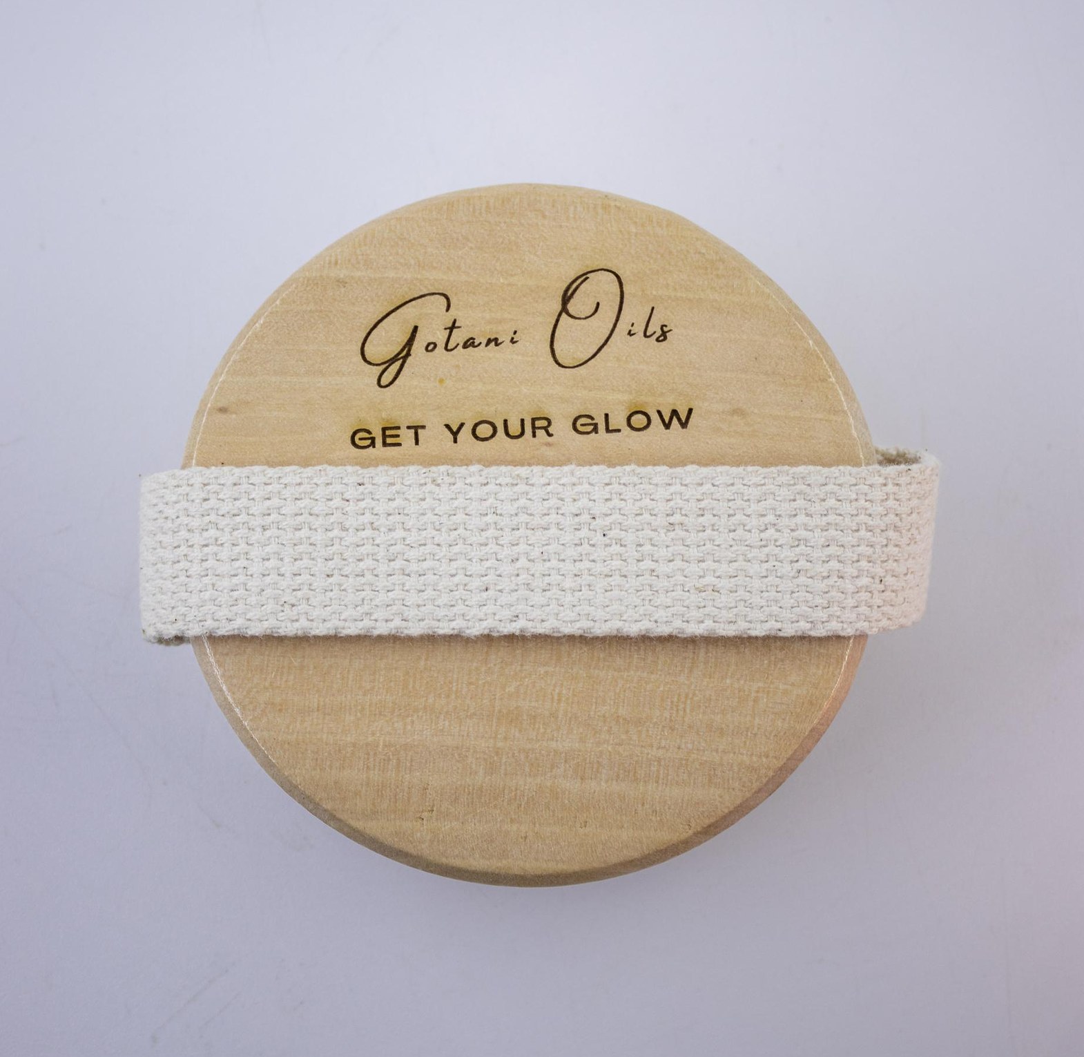 Natural Bristle Dry Brush for Lymphatic Drainage & Exfoliation image