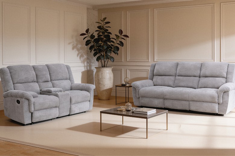 ROSS 5 Seater Fabric Recliner (3+2) image