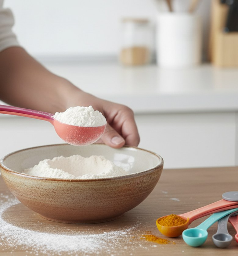 5 Pc Measuring Spoons Cup Set image