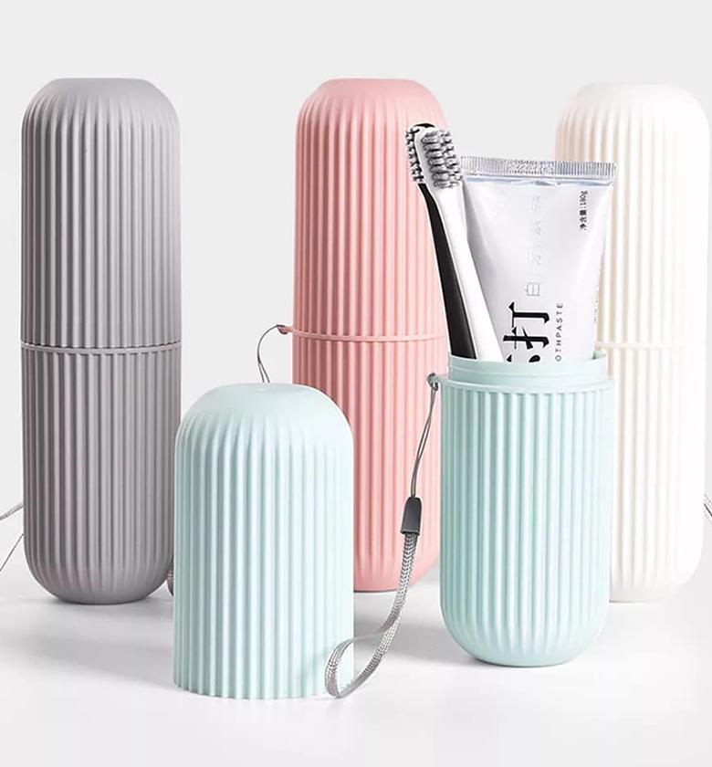 Portable Toothbrush & Toothpaste Holder image