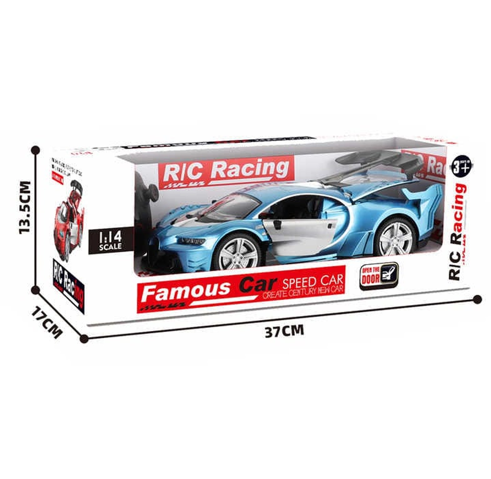 Rechargeable  and remote controlled Bugatti Toy Car image