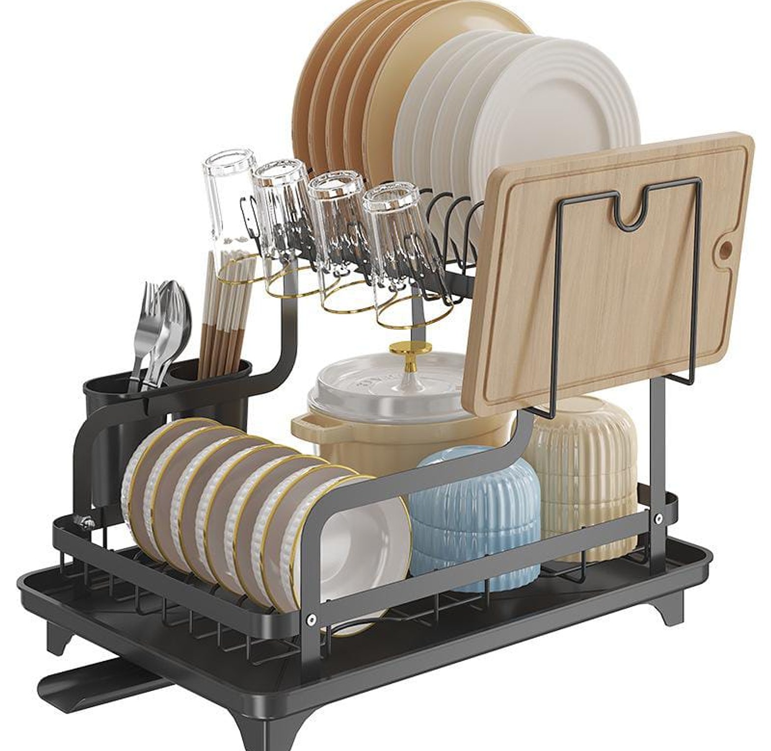 2 Tier Dish Drying Rack  image