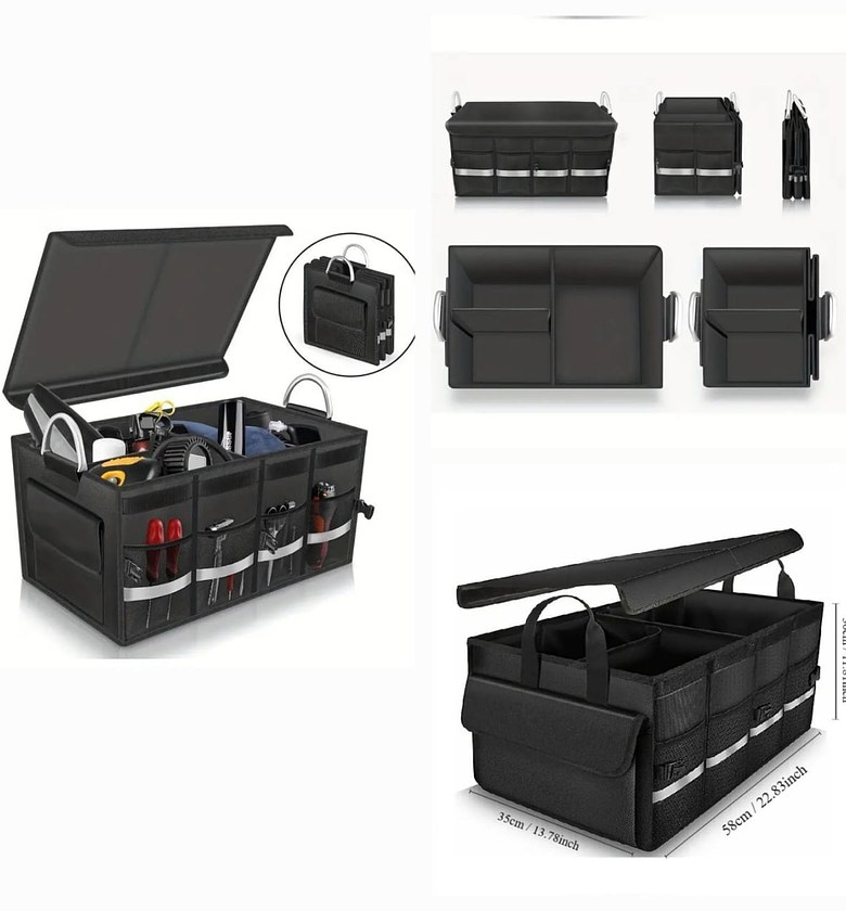 Heavy Duty Car Boot Organizer image