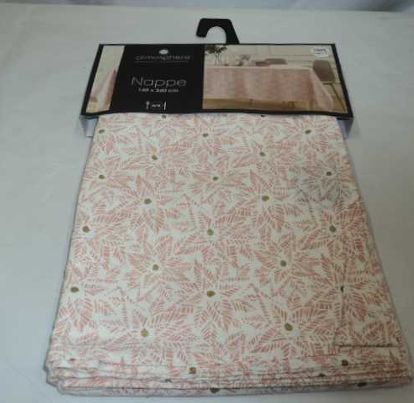 TABLE CLOTH GOLD TROP 140 image