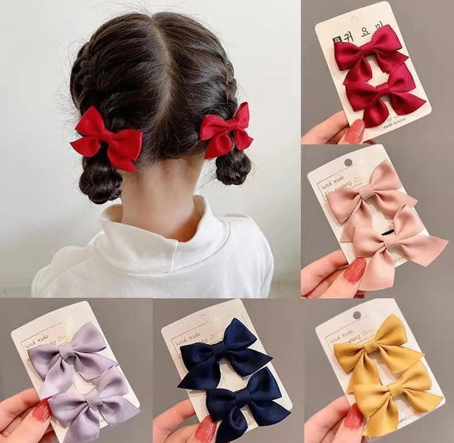 New fashion cute bow hairpin image