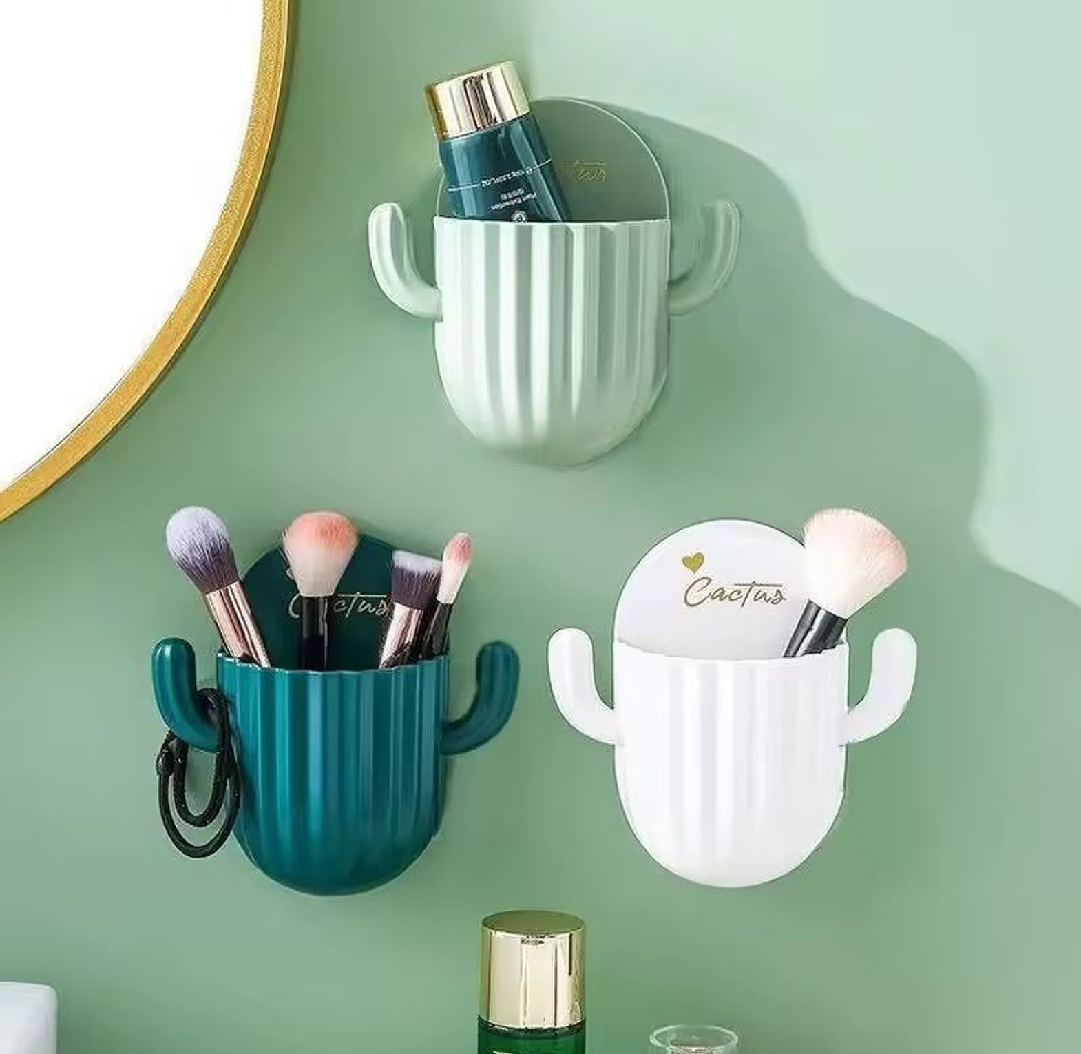 Wall Self-Adhesive Toothbrush Holder image
