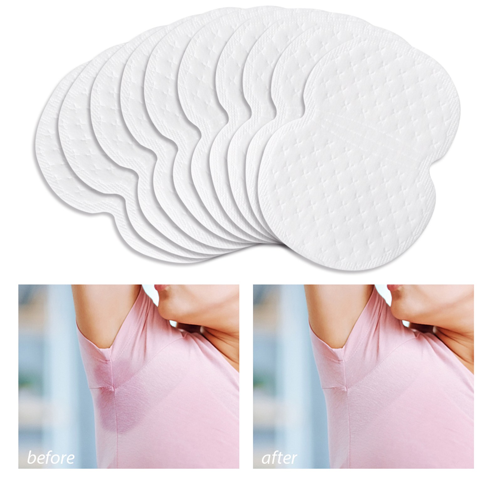 9pcs Underarm Sweat Absorbent Pads image