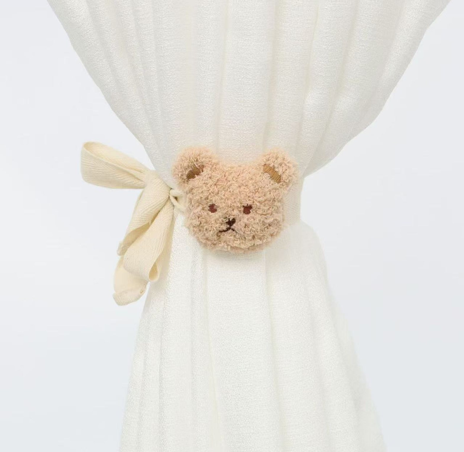 2pc Cartoon Bear Curtain buckles image