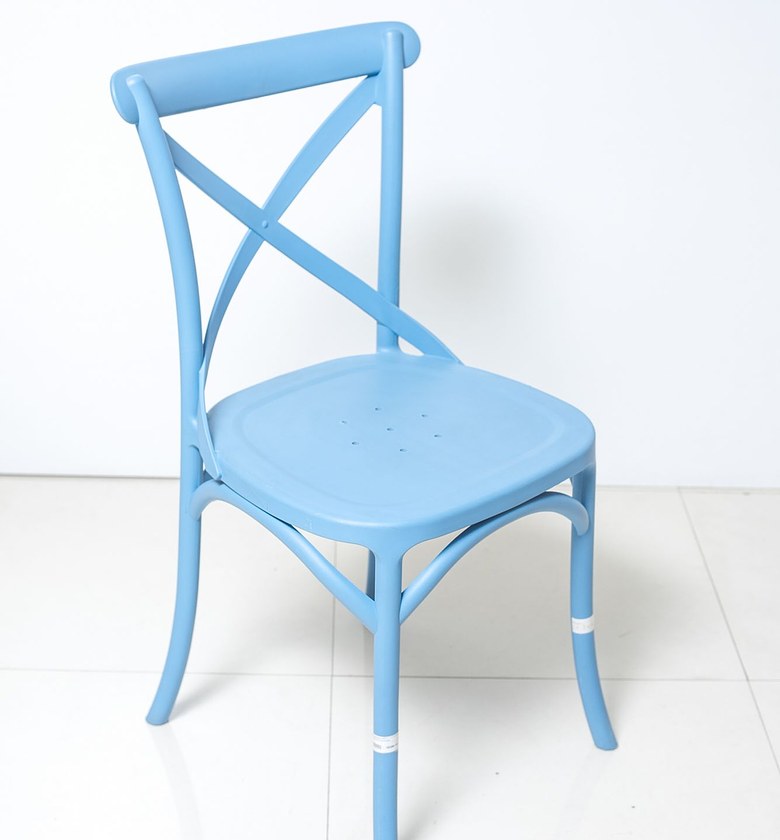 CHAIR CLR BLUE Ref :PP-61 image