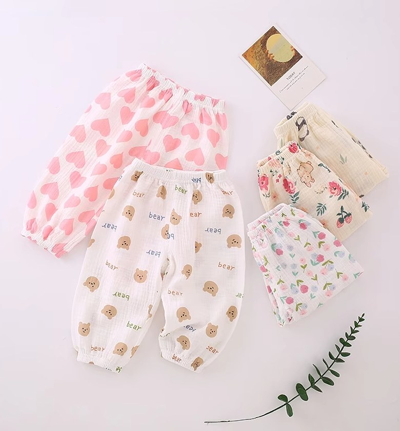 Muslin Playtime Pattern Pants image