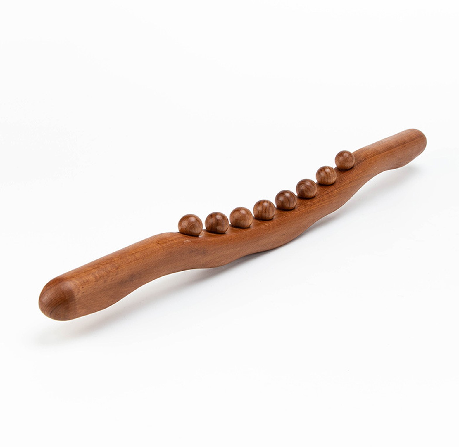 Wooden Guasha Massage Stick Roller for Full Body Deep Tissue Therapy, 8-Point Muscle Relief Tool for Neck and Back Pain image