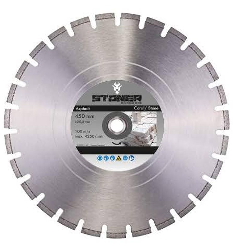 18 inch diamond cutting disc image