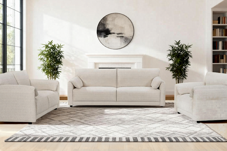 LINDY 6 Seater Fabric Sofa (3+2+1) image