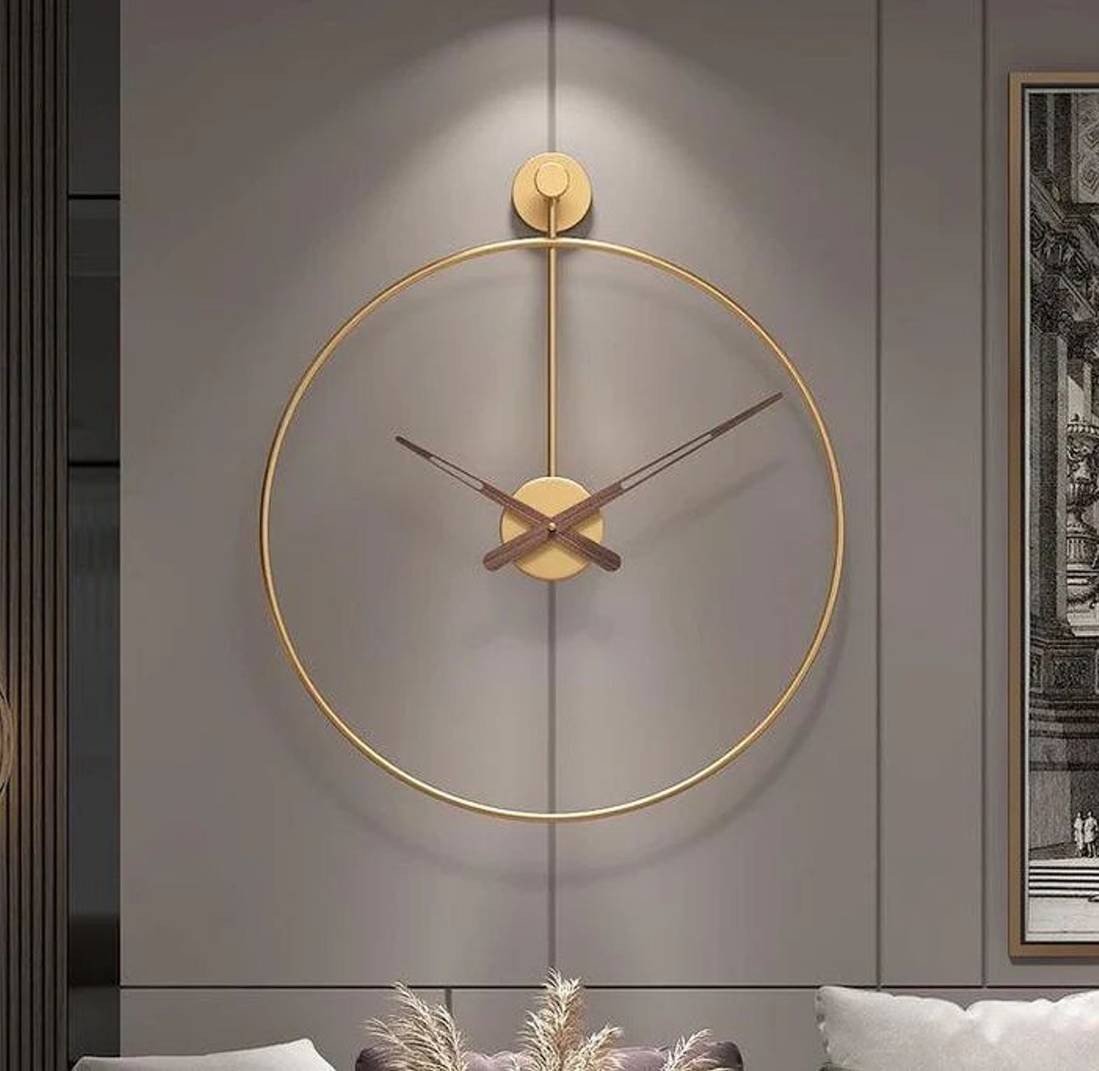 Luxury wall clock image