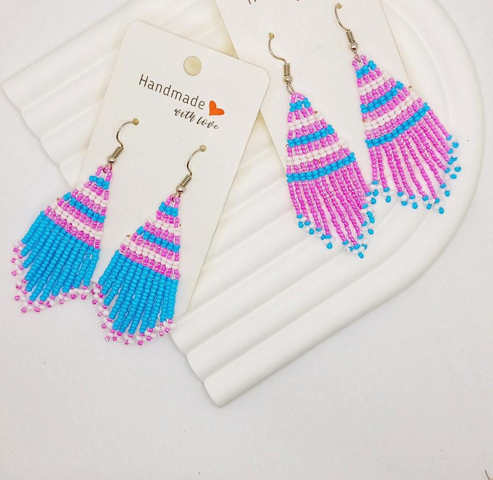 Colourful Maasai Earrings image
