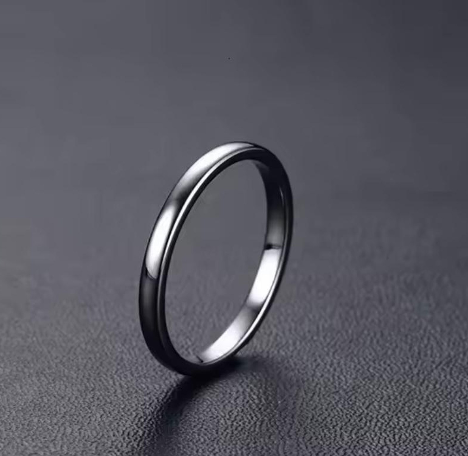 Elite Tungsten Carbide 2mm Minimalist Band image