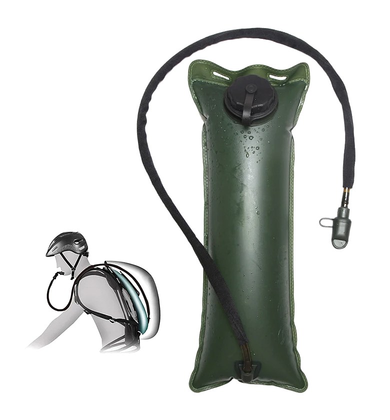 3L Hydration Bladder Water Reservoir Bag Leakproof Pack for Hiking and Cycling image