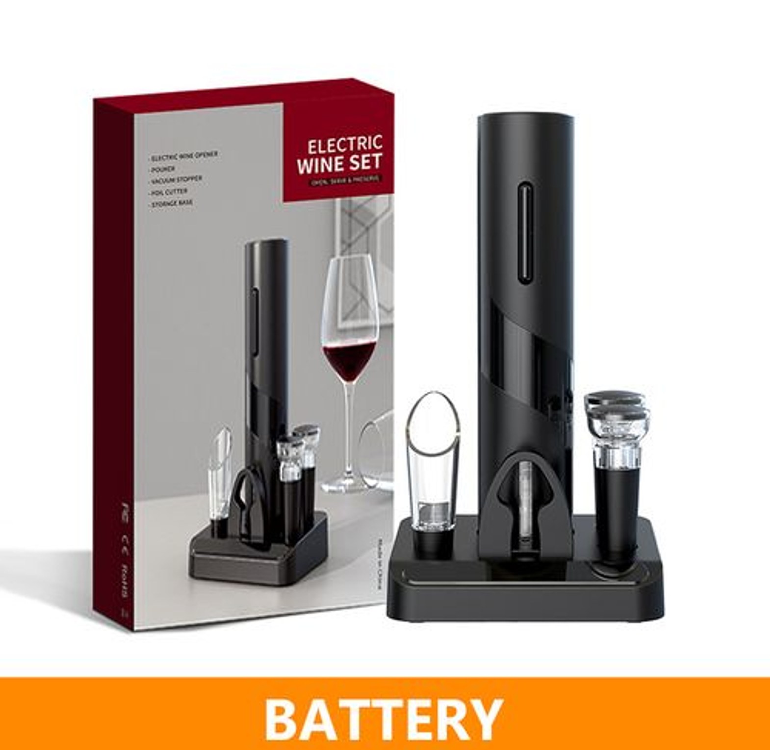 Electric Wine Opener Set image