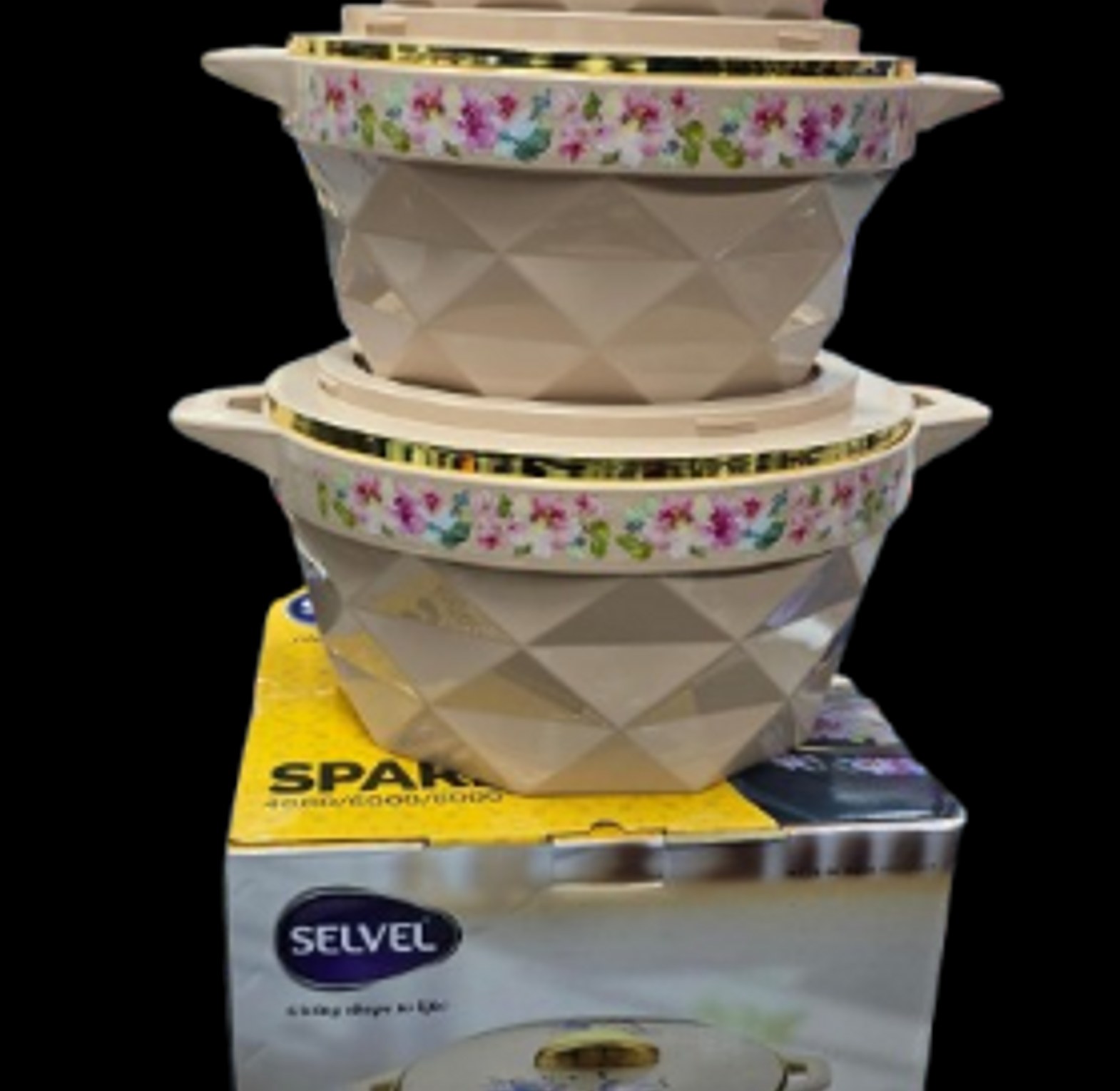 Insulated Casserole Set from the Selvel Sparkle range.  image