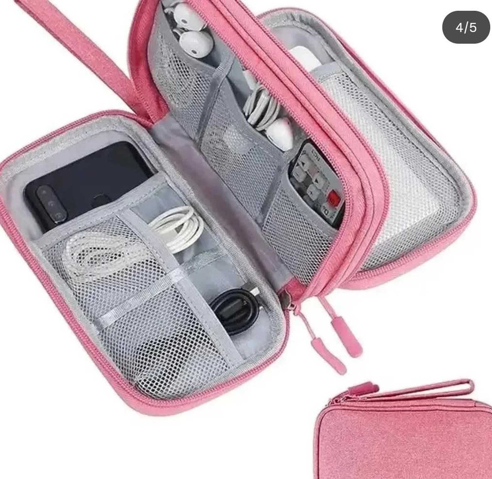 Portable travel cable organizer image