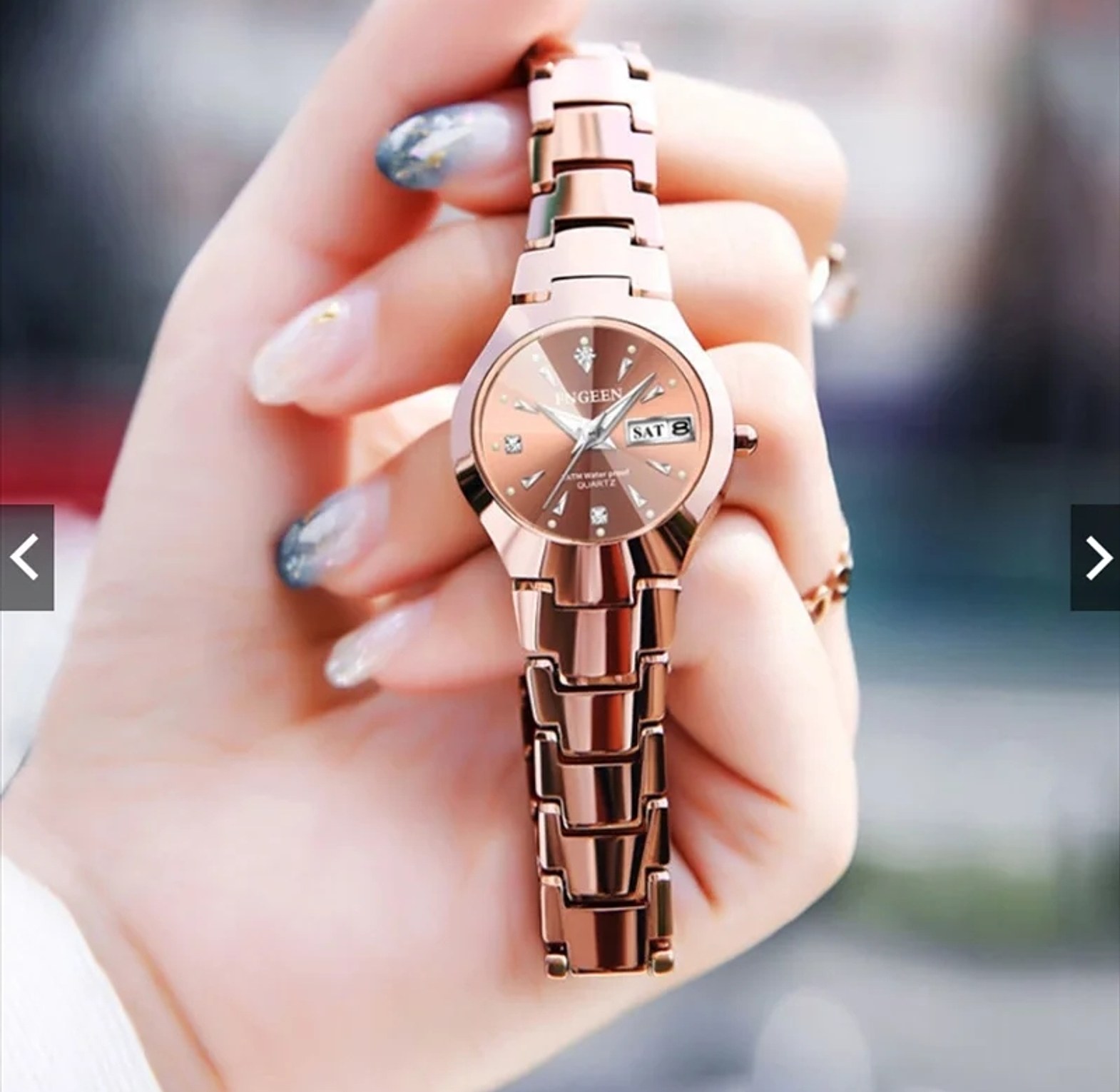 Rose Gold women's watch image