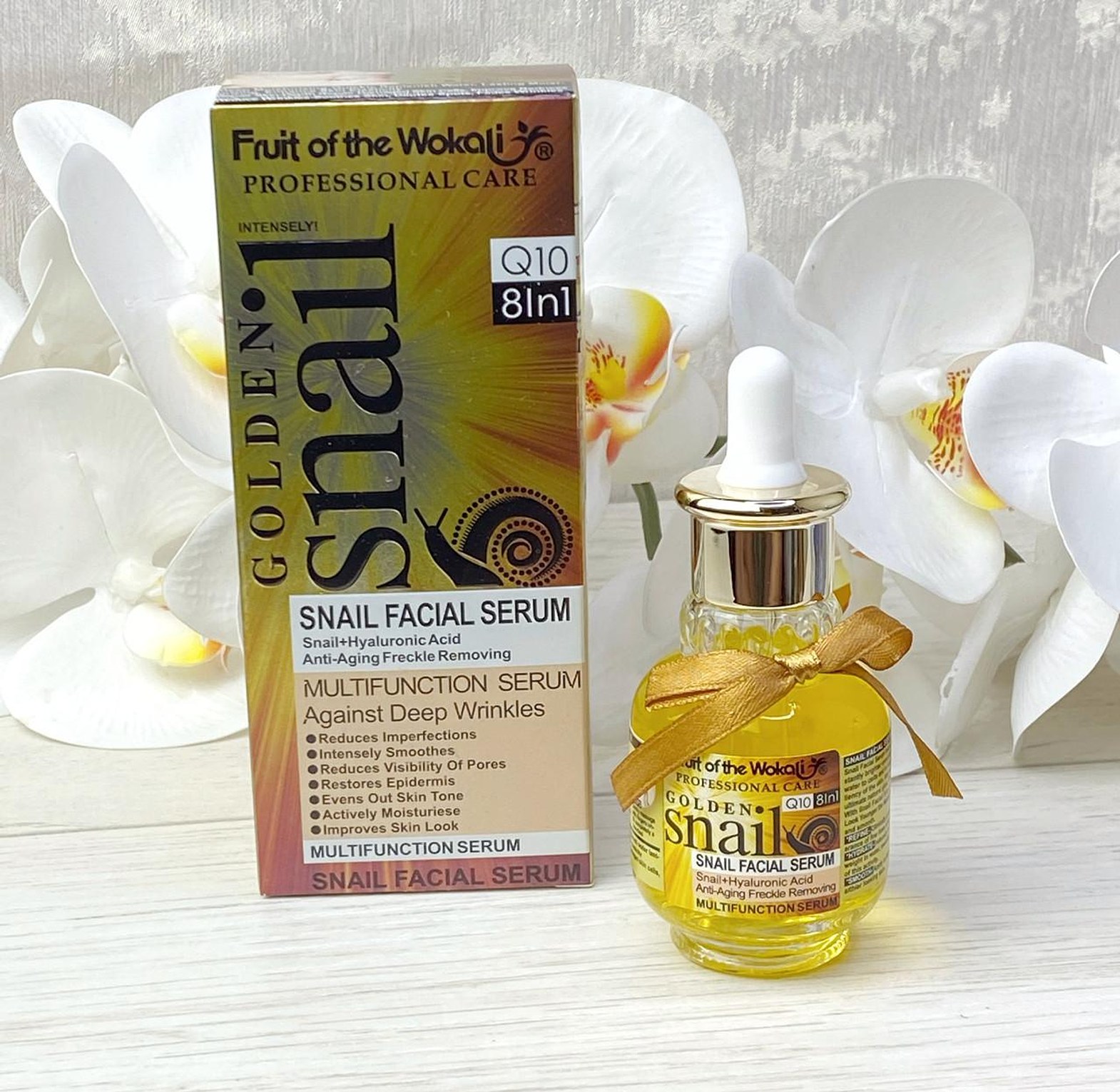 Fruit of wokali Snail facial serum  image