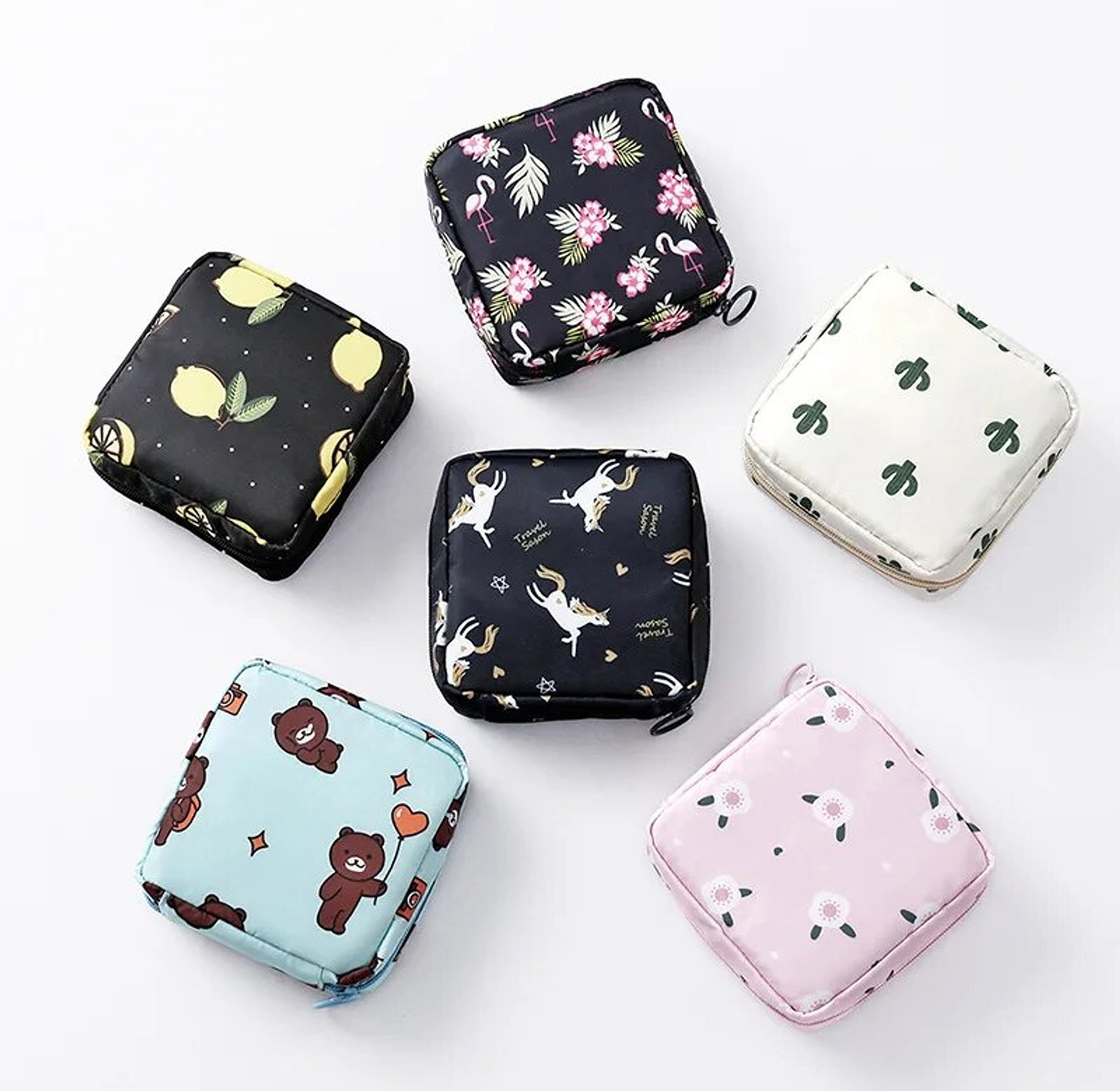 Sanitary Pad Pouch, Tampon Storage Bag image