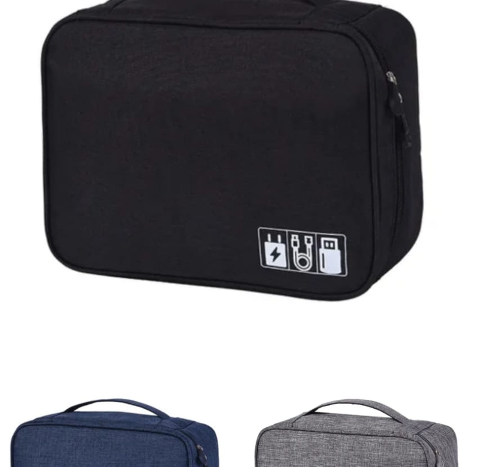 Electronic Gadget Organizer Bag, Travel Cable Charger Pouch Kenya image