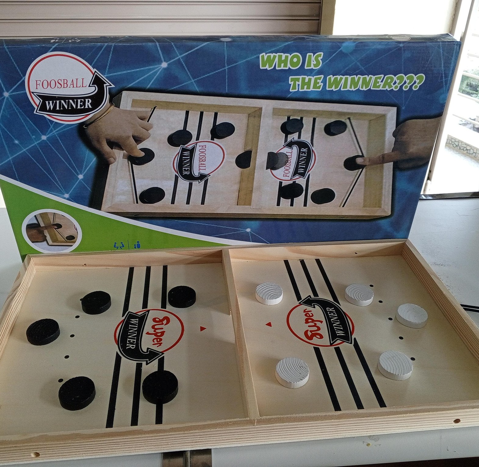 Foosball Slingshot Board Game image