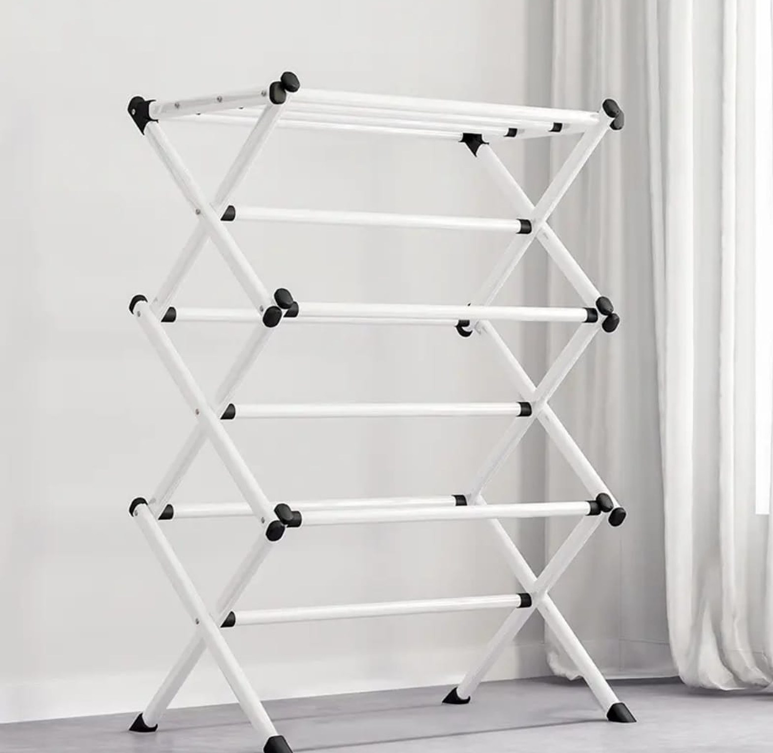 Simple Retractable Drying Rack  image