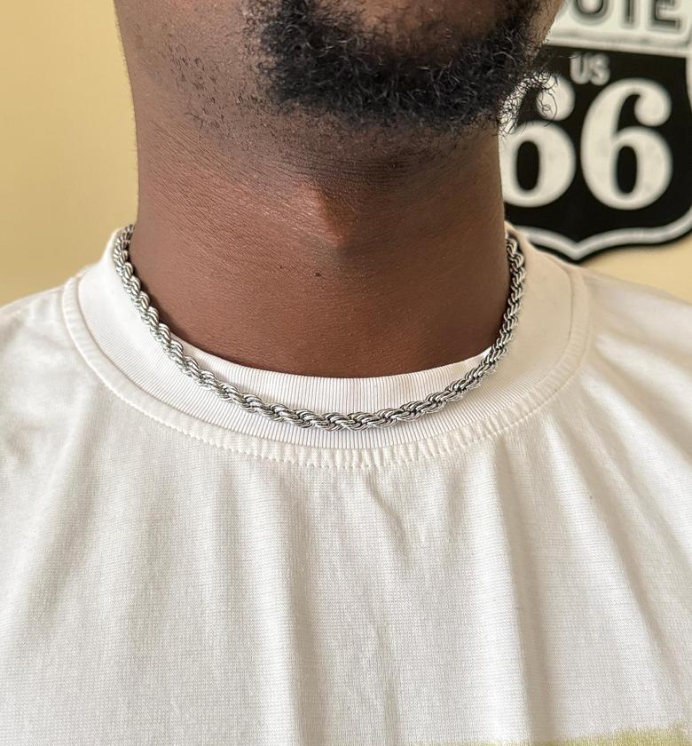 19 inch 5mm rope chain image