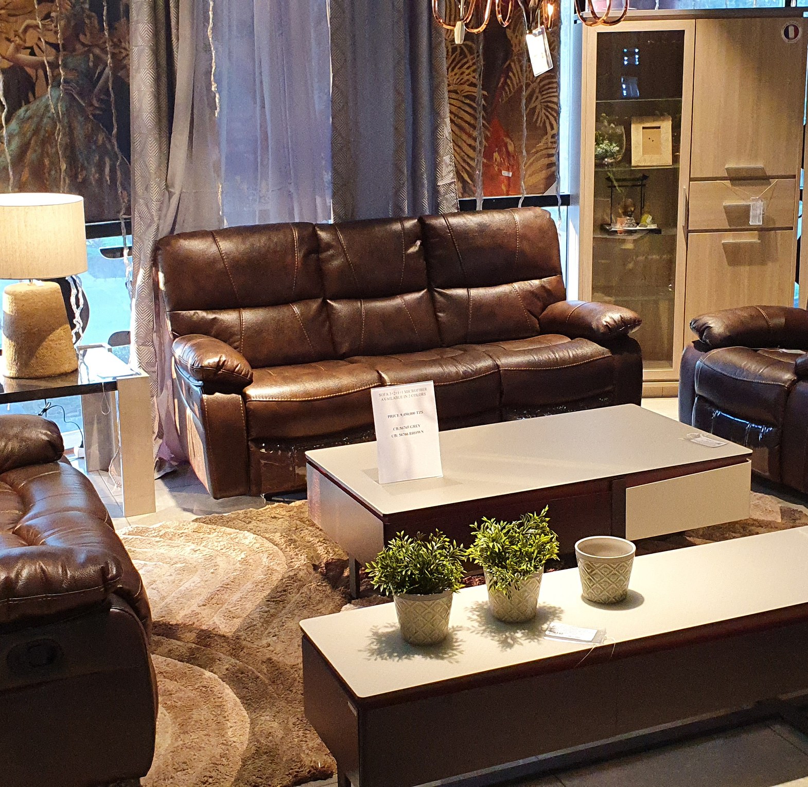 SOFA 3+2+1+1 MICROFIBER W image