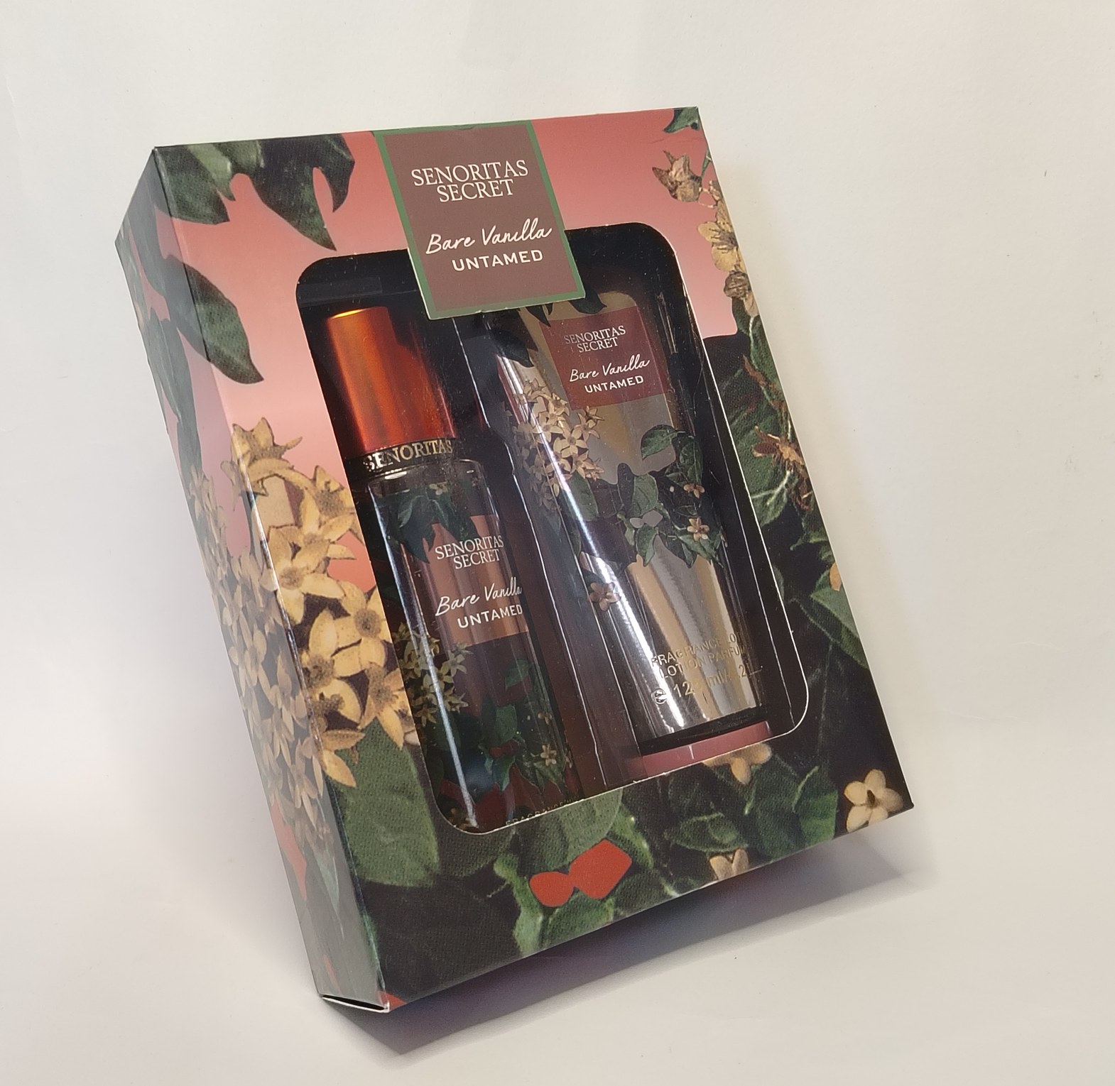 Senoritas Secret Bare Vanilla Untamed Perfume Gift Set with 125ml Body Mist & 125ml Perfume Lotion  image