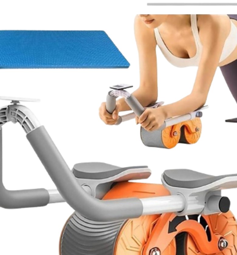Automatic Rebound Abdominal Wheel/ Ab Roller with Elbow Support image