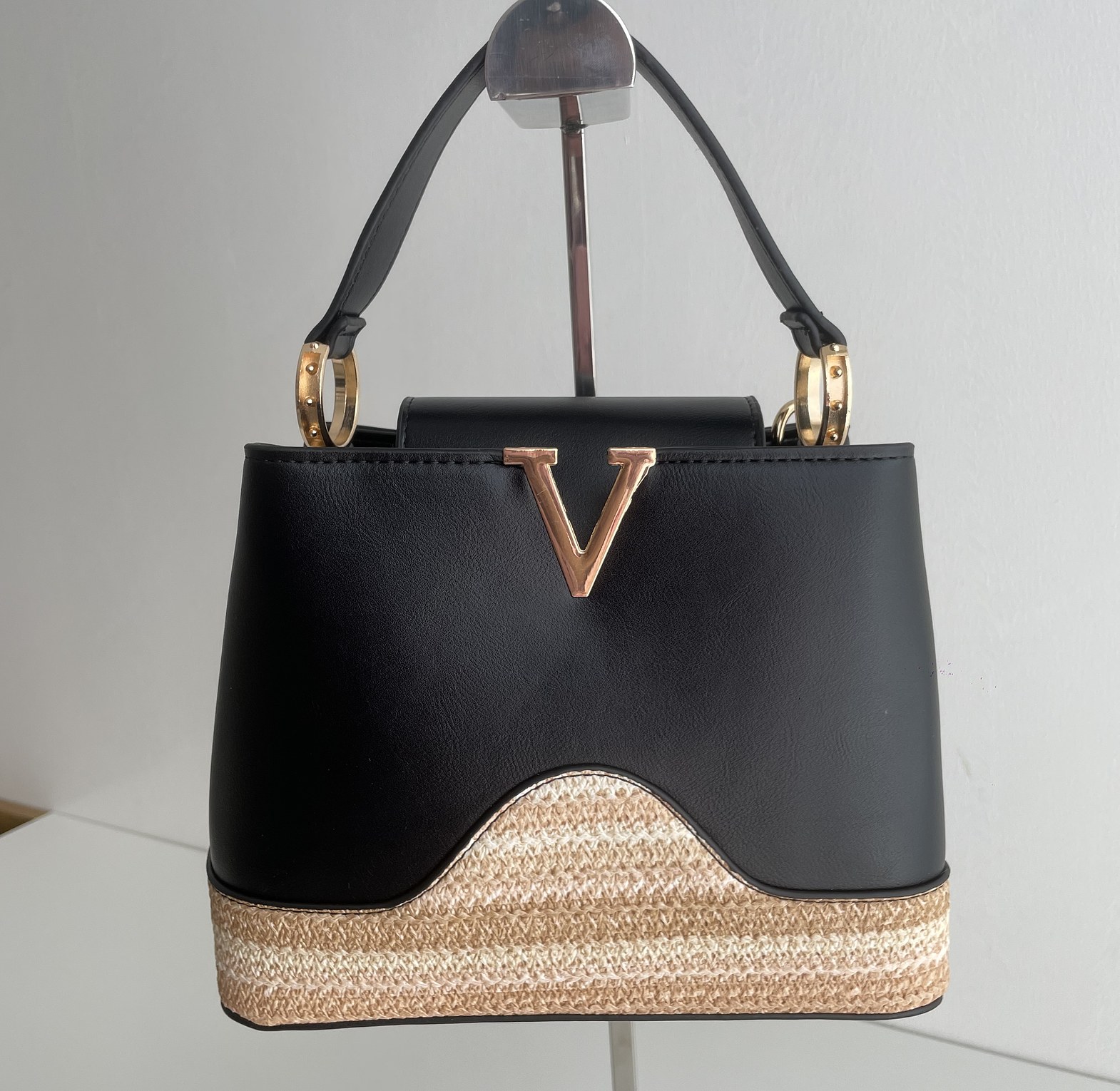 Rosette Bag - Black image