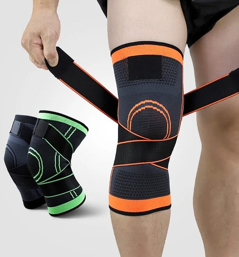 1PC Adjustable Knee Support Knee Compression Sleeve Brace image