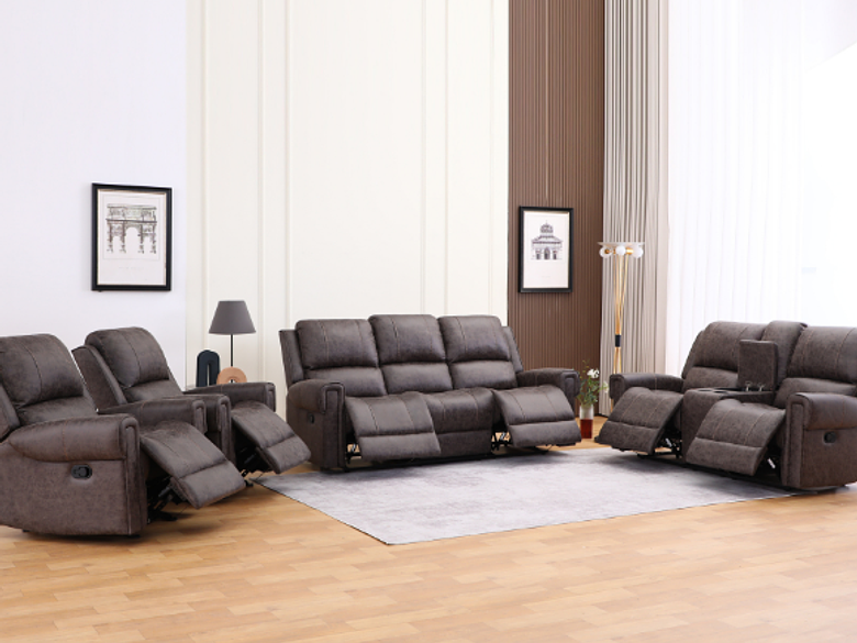Fabric Recliner Sofas image
