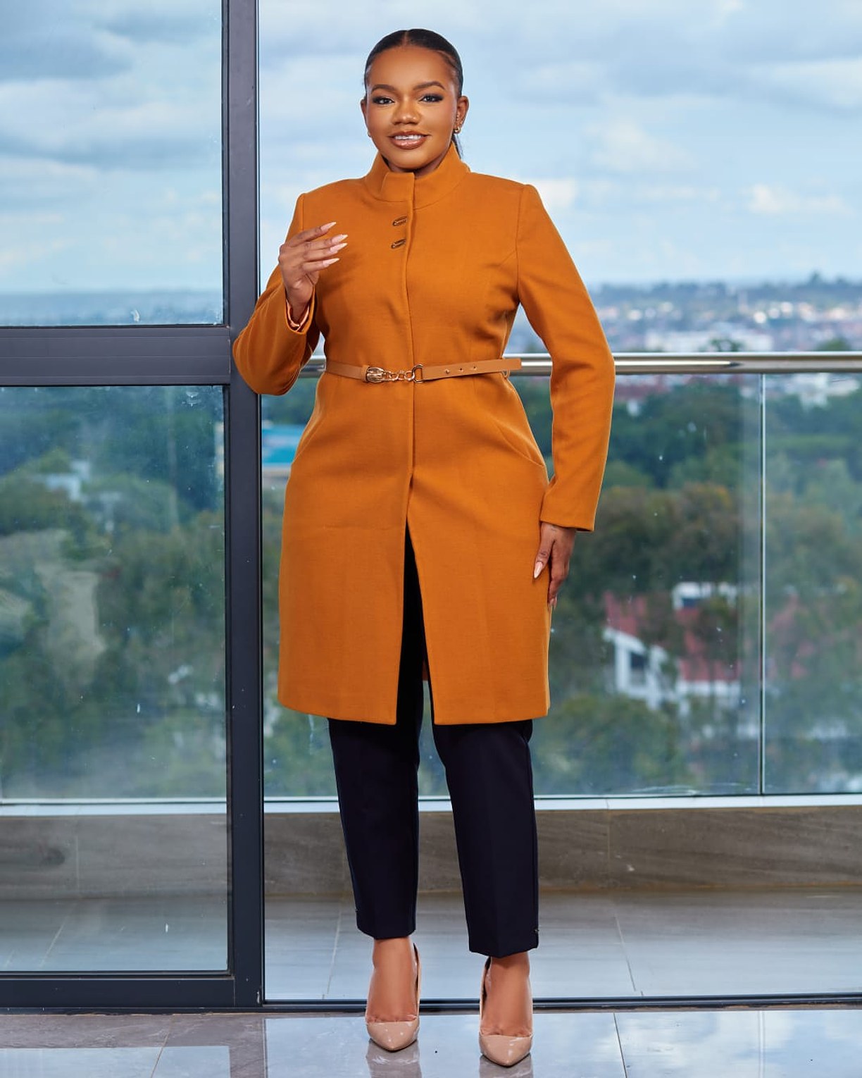 Premium Turkish Women’s Dress Trench Coat image