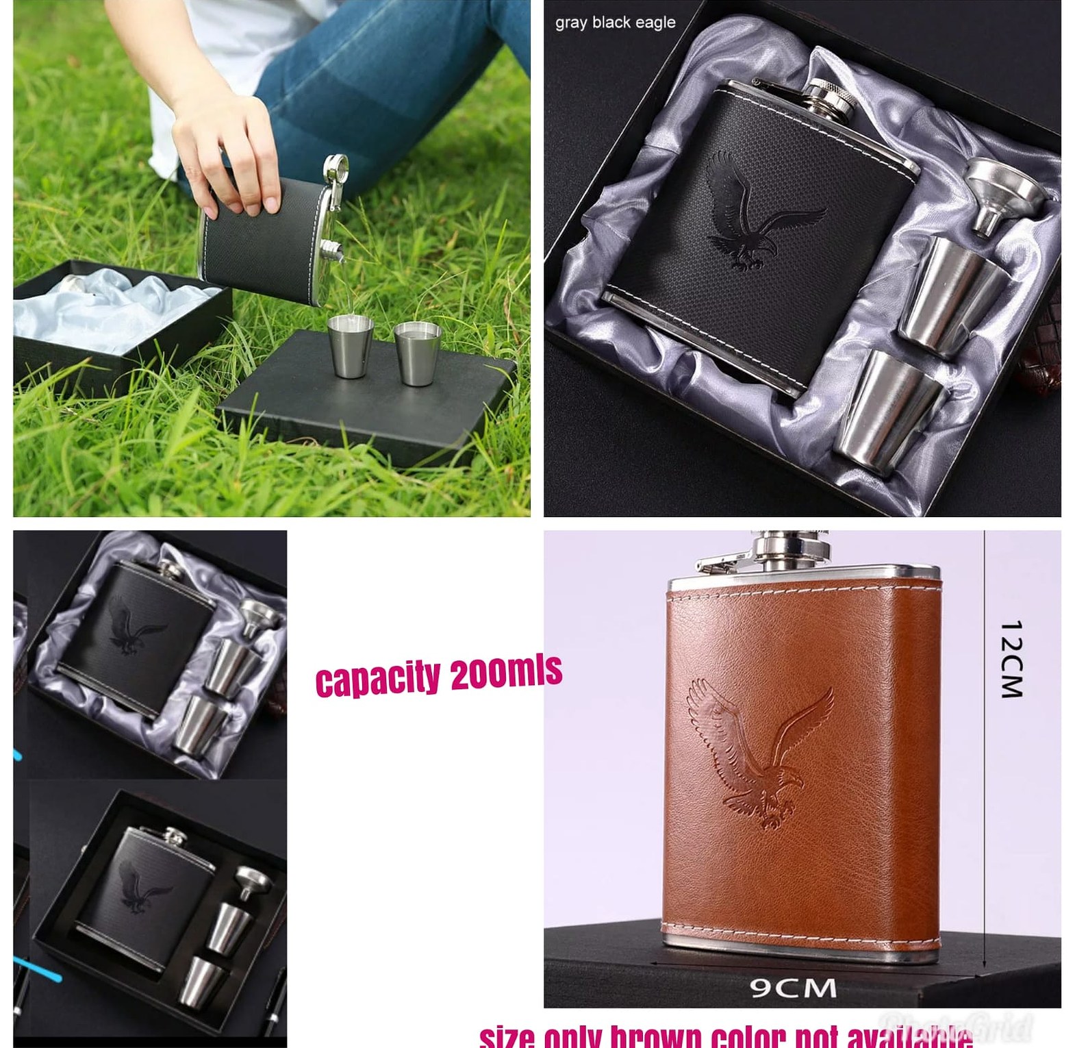Hip Whisky Bottle Set image