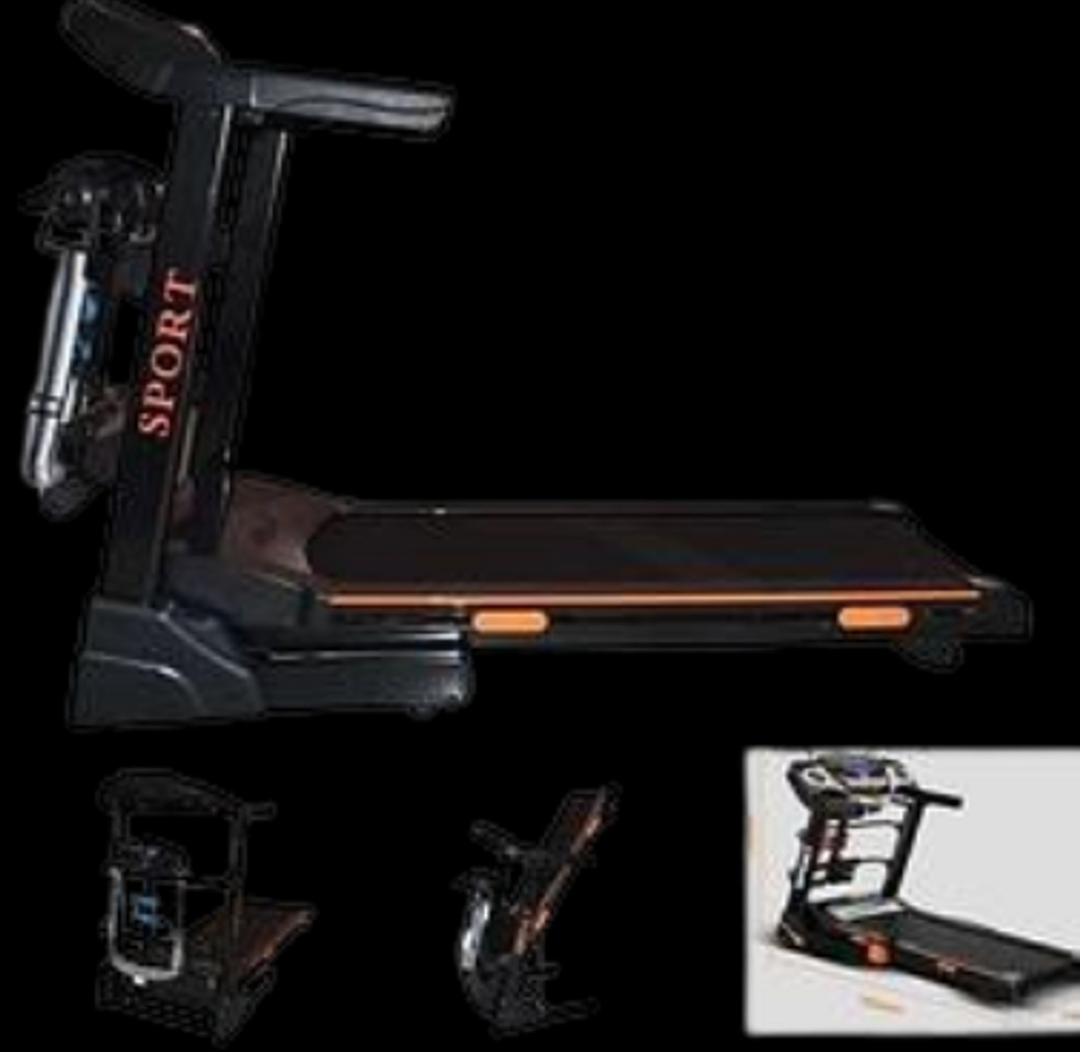 HRS T400MS Germany Treadmill + Massager  image