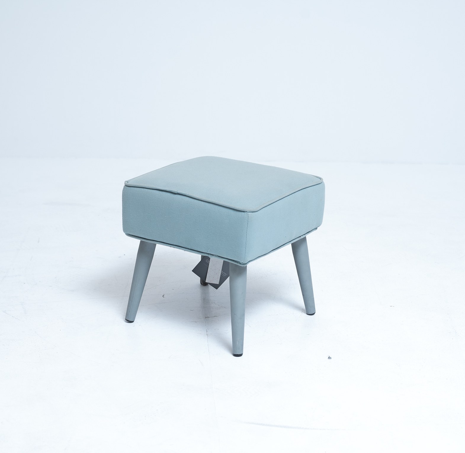 STOOL 35X35X35 CM CLR SKY image