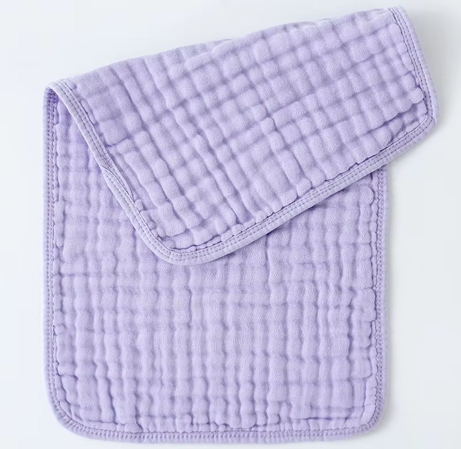 Muslin Cotton Waffle Burp Cloths  image