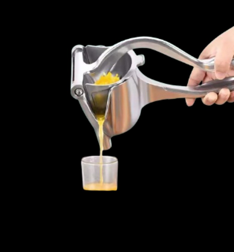 Stainless Steel Manual Fruit Juicer Crusher Squeezer Hand Press Lemon Orange image