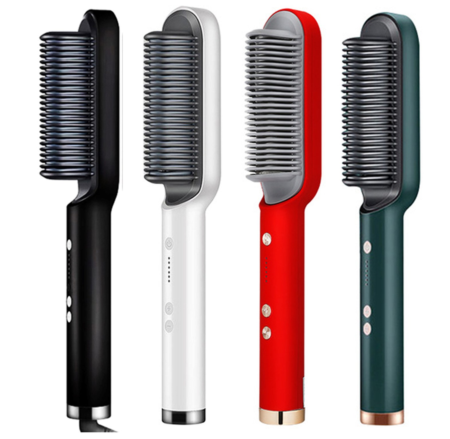 Electric Hair Straightener, Comb, Brush image