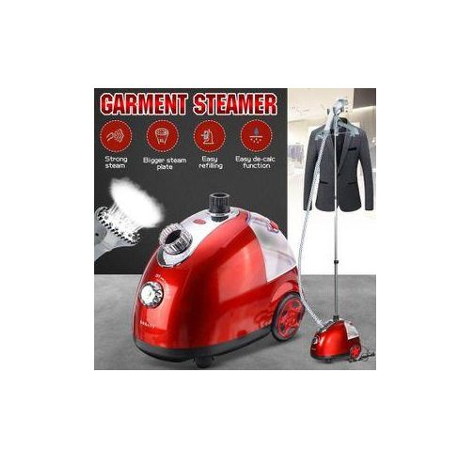 Sokany Steamer for Clothes,2000W Powerful Standing Garment Steamer  image